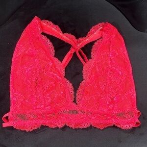 Coral Pink La SENZA Crossbody Bra Size medium